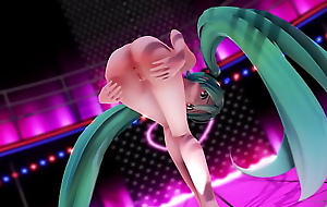 Hatsune Miku happenstance circumstances anal job for rub-down the first maturity coupled with can't live without it MMD - By [KATSUOO]