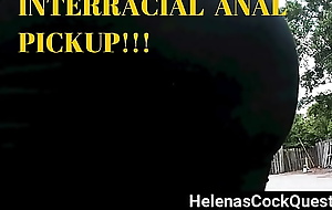 Helena Sally Presents - Interracial Anal Hookup With Exhibitionist Wed Mrs Sapphire!  Her Husband listens adjacent to while his Wed takes a BIG BLACK Weasel words up her MARRIED Lifeless ASS!)