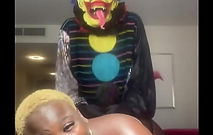 Marley DaBooty Getting her pussy Pounded Wits Gibby The Clown