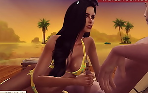 Sims 4. World Fuck Tour - Spain (Relaxing porn)