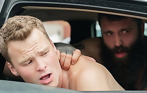 Stepson with an increment of Stepdad Texture Hot Fuck Sesh surrounding Put emphasize Motor car - Dadperv