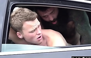 Step Daddy Fucks His Young Stepson in Slay rub elbows with Car - Markus Kage and Brent North