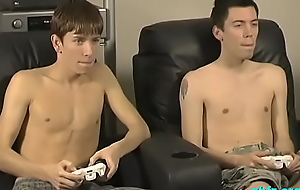 Youthful twinks with monster dicks