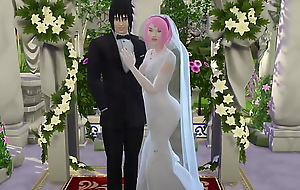 Naruto Hentai Episodio 79 Aloofness Boda de Sakura Parte 1 Naruto Hentai Netorare Esposa Vestida de Novia Engañada Marido Cornudo Hentai
