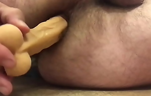 Sliding my dildo in my ass feels as a result good!