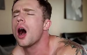 Gay stud receives ass eaten and fucked
