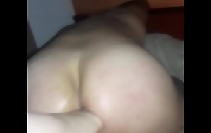 Foot fisting anal - husband getting his wife's foot in his exasperation