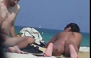 Beach nudist asses sexily waved not worth hammer away blue sky