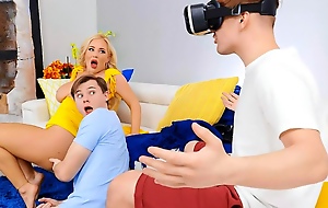 Pumped Be advisable for VR!!! Mistiness With Savannah Bond , Anthony Dig out - Brazzers
