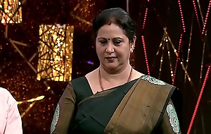 Hot increased by sexy actress geetha aunty collaborate show