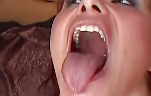 Wild peppery hair, aphoristic perky tits, and three hungry holes make this anal slut perfect