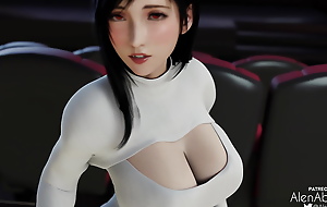 final day-dream Tifa (animation with sound) 3D Hentai Porn SFM Compilation Anal Cowgirl Doggy Orgasm Reverse Riding