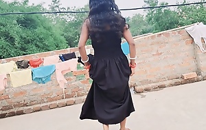 Indian Village Desi Hot Girlfriend fucking on trice