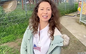 GERMAN SCOUT - ANAL DEFLORATION Sexual intercourse FOR CURLY HAIR TEEN JULIA BACH AT PICKUP CASTING