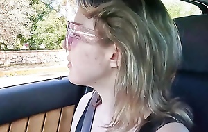Little tourist Looking-glass White gets anal screwed by the user while visiting Germany