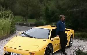 Attractive German slut takes big unearth in the ass