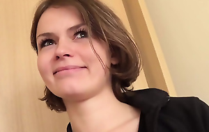 Naturally busty babe gets say no to vagina and ass fucked