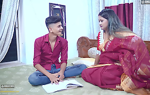 Step Family Threesome - Step Mom StarSudipa Helps her Step Descendant to fuck her Step Sister Full Peel ( Hindi Audio )