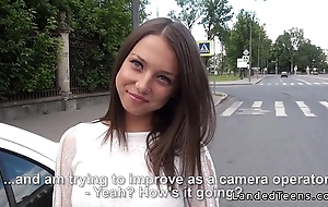 Spectacular russian legal age teenager anal screwed pov outdoor
