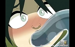 Avatar anime - pipeline tentacles for toph